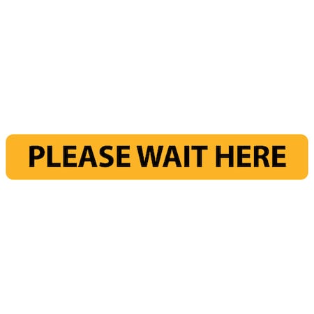 Please Wait Here Bar